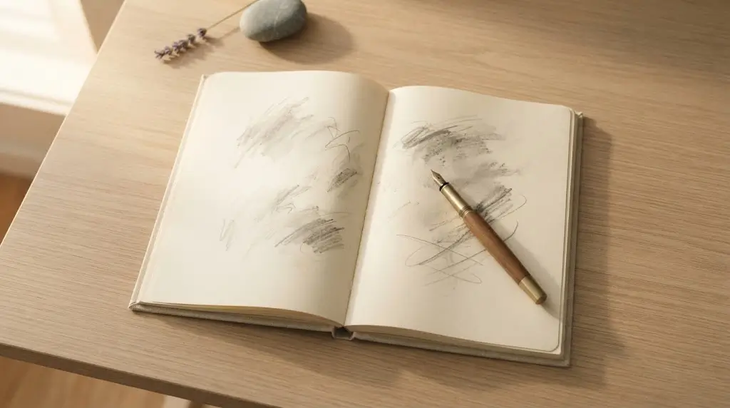 Journal used for tracking goat spiritual meaning patterns over time